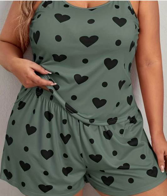 Plus Size Loungewear Set