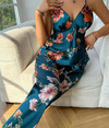 Floral Satin Nightwear Set
