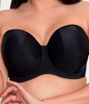 Black Strapless Bra