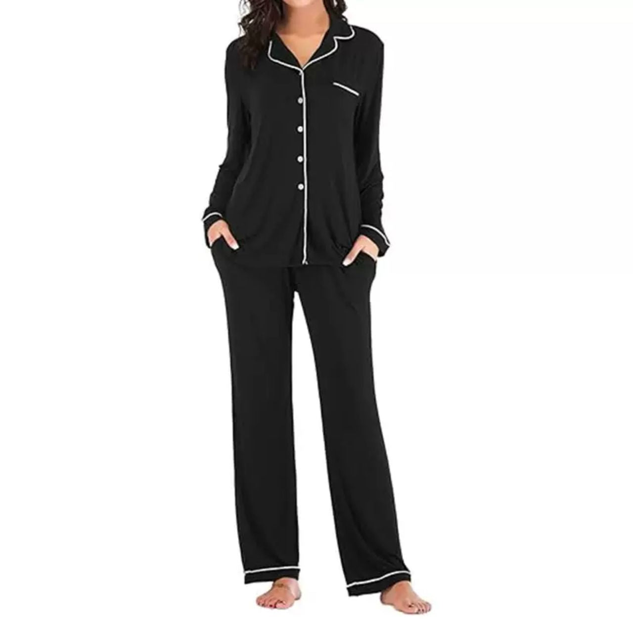 Cotton Pajamas Set (Trousers)