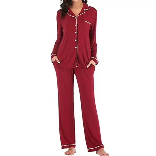 Cotton Pajamas Set (Trousers)